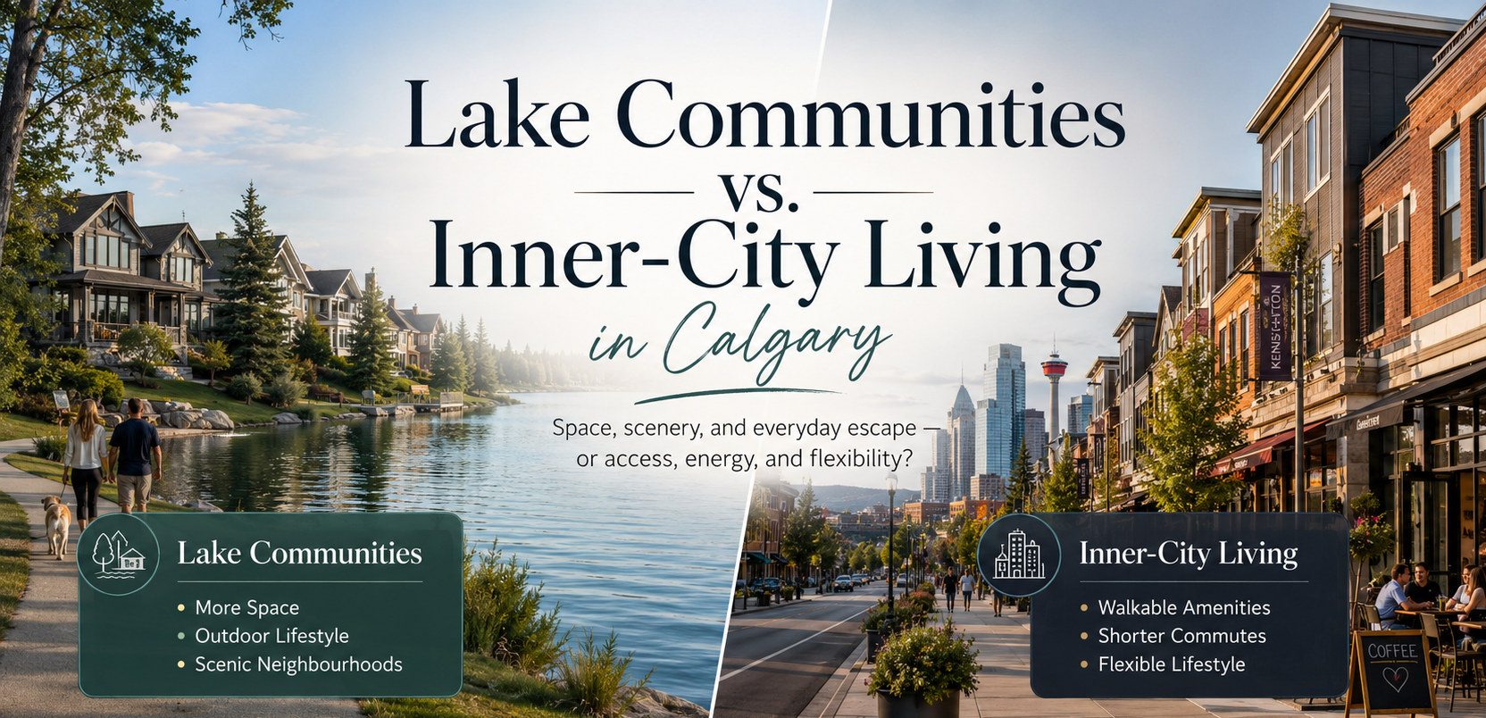 lake versus city