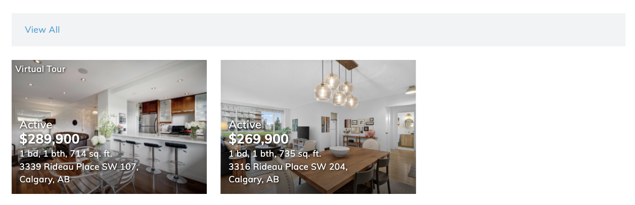 Rideau Park Listings